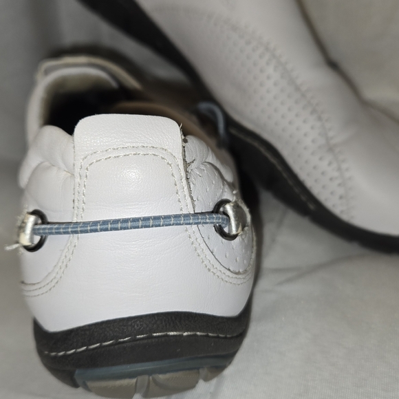 Provo, White leather slip ons - Picture 3 of 6